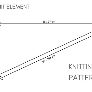 Sideways Triangle Shawl Pattern // Knitting Pattern // Knit Shawl ...
