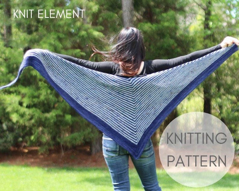 how to wear an asymmetrical triangle shawl