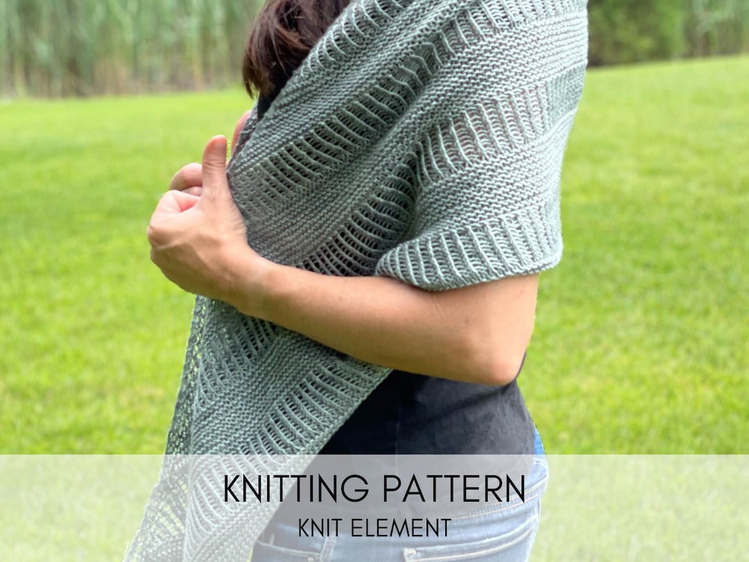 Cresecent Pattern Crescent Knit Shawl Pattern: Beginner Friendly (PDF Pattern) - Etsy
