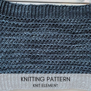 COWL KNITTING PATTERN - Topography Cowl - Worsted Cowl Knitting Pattern