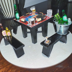 Domino Table Cake Topper