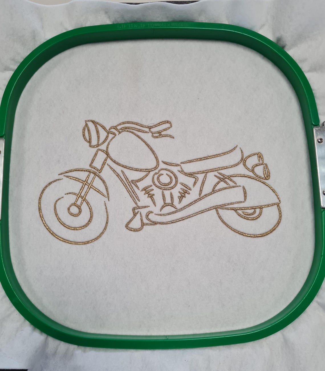 Motorcycle Design, Machine Embroidery Design, Instant Download, 2 Sizes ...