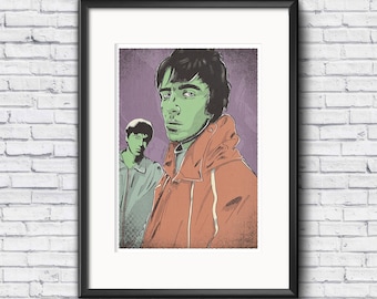 Oasis print Seven Deadly Sins Greed Print Wall Art limited edition