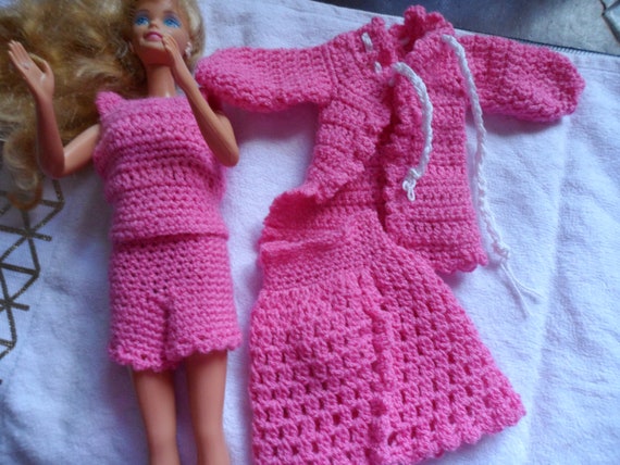 Giacca shop barbie uncinetto