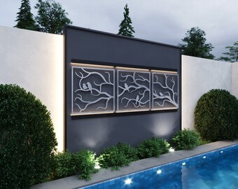 large outdoor wall art