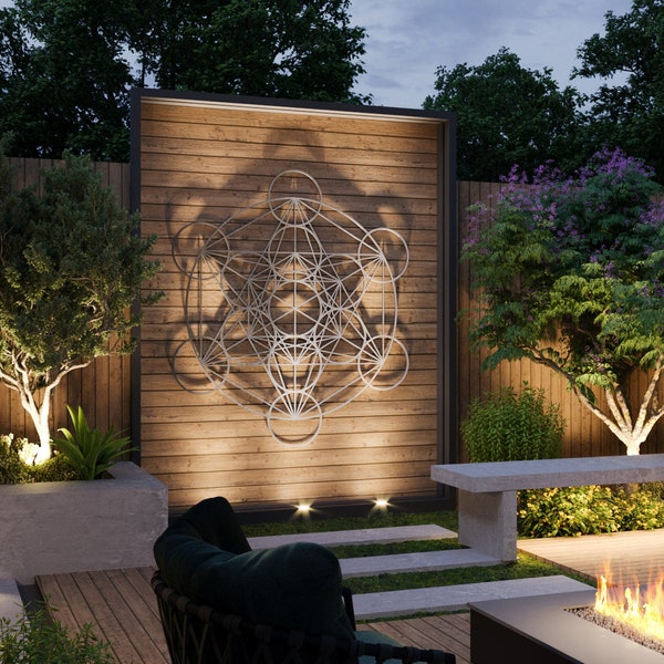 Outdoor Wall Art Modern - Etsy
