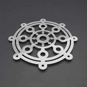 Metal Pottery Turntable Wheel 180mm Diameter Clay Sculpture Swivel