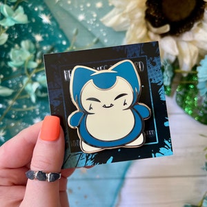 Sleepy Boii, Pocket Monsters - Hard Enamel Pin