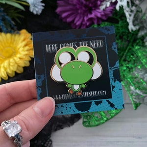 Dinosaur, Mario - Hard Enamel Pin