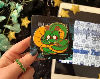 Genie Dragon, Ball Collector - Hard Enamel Pin
