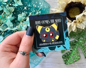 Night Floof, Pocket Monsters - Hard Enamel Pin