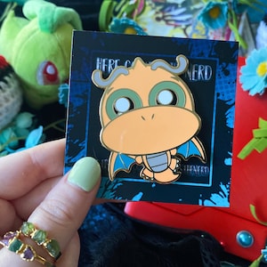 Dragon Knight, Pocket Monsters - Hard Enamel Pin