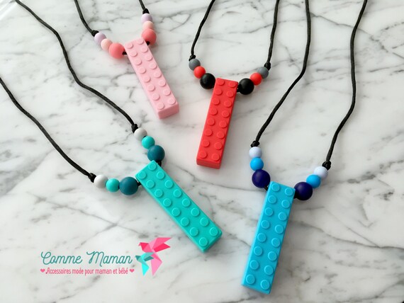 lego teething necklace