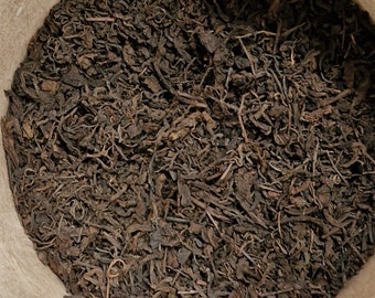 Organic Pu-erh black tea premium loose leaf