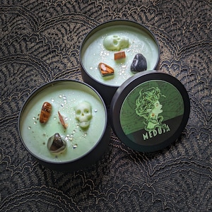 Medusa Candle, Protection Candle, Eye of Medusa Intention Candle, Self-Confidence Mediation Tool, Mythology Enthusiast Manifestation Gift