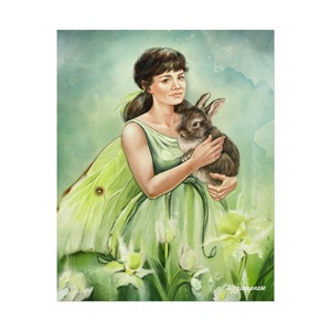 Return of Spring | 8x10 Watercolor Textured Matte Poster