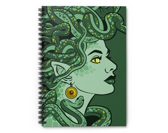 Emerald Green Medusa Notebook