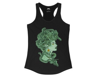 Medusa Women's Racerback Black Tank Top