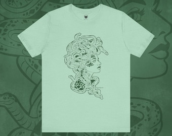 Medusa Mint Green Unisex Tee