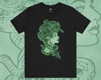 Medusa Black Unisex Tee