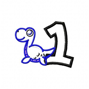 First birthday dinosaur embroidery design, 1st birthday dinosaur applique design, birthday embroidery design,birthday applique design