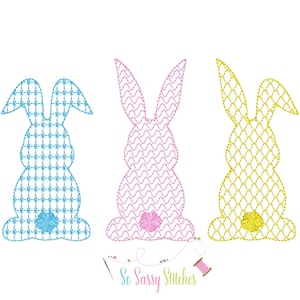 Osterhasen Stickdatei, Osterhasen Stickdatei, Ostern