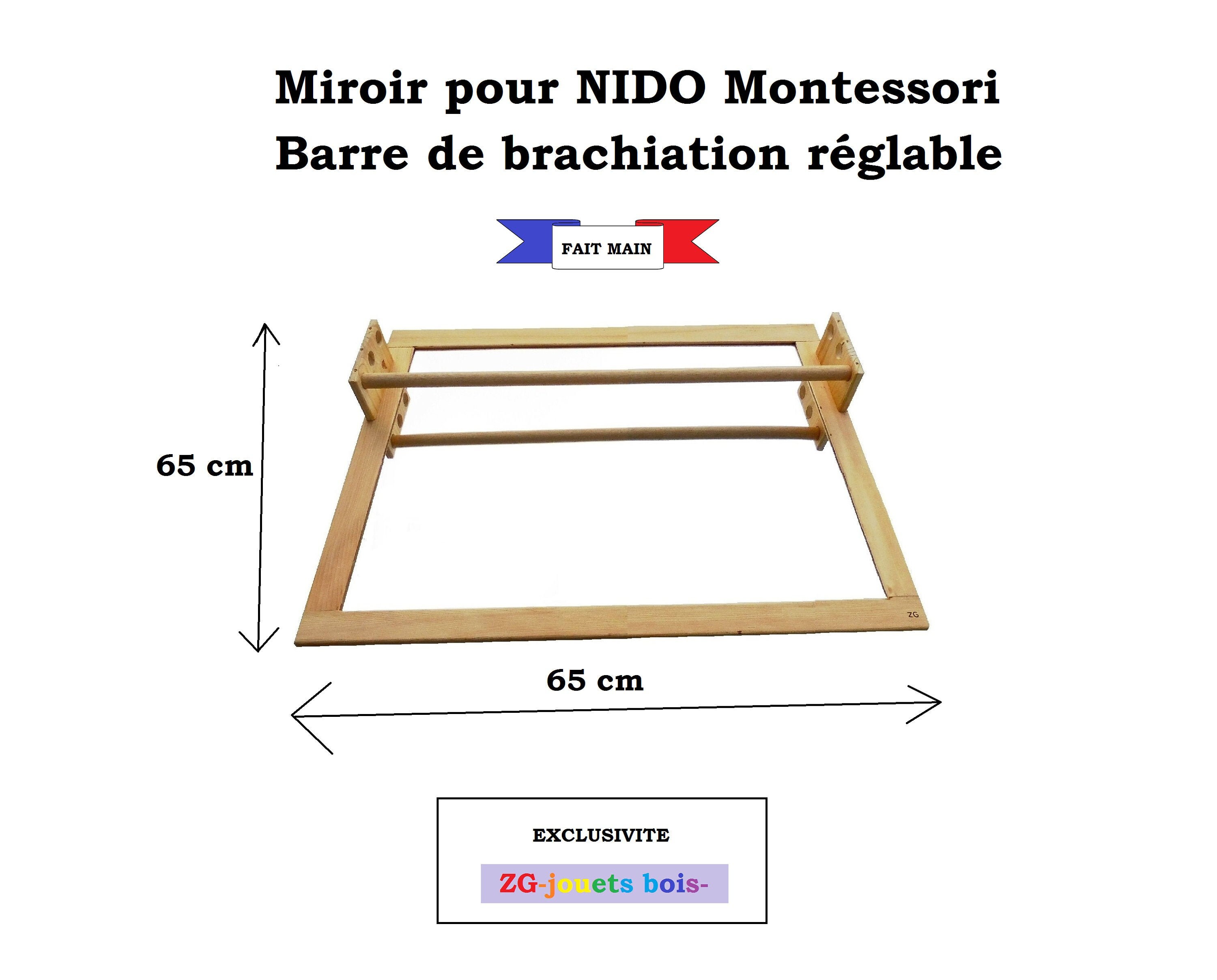 Miroir Acrylique Incassable Montessori Bois Barre De Etsy Miroir Acrylique Incassable Montessori Bois Barre De Etsy