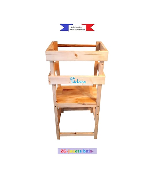 Tour d apprentissage Montessori en bois pour enfants