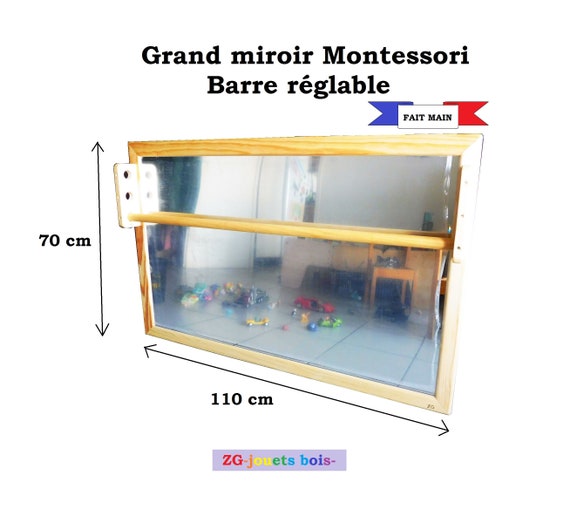 Grand miroir vertical - Bébé