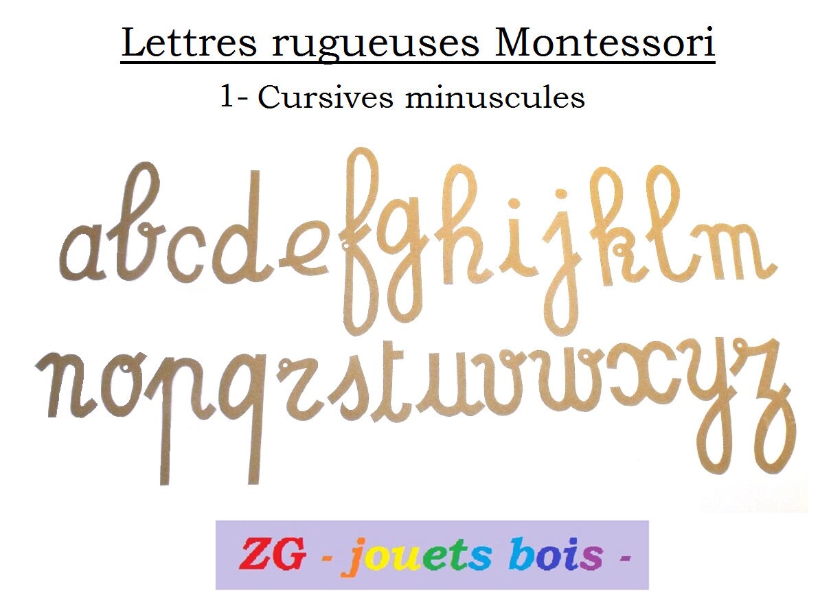 Lettere incavate, il metodo della scrittura spontanea – MontessoriBF