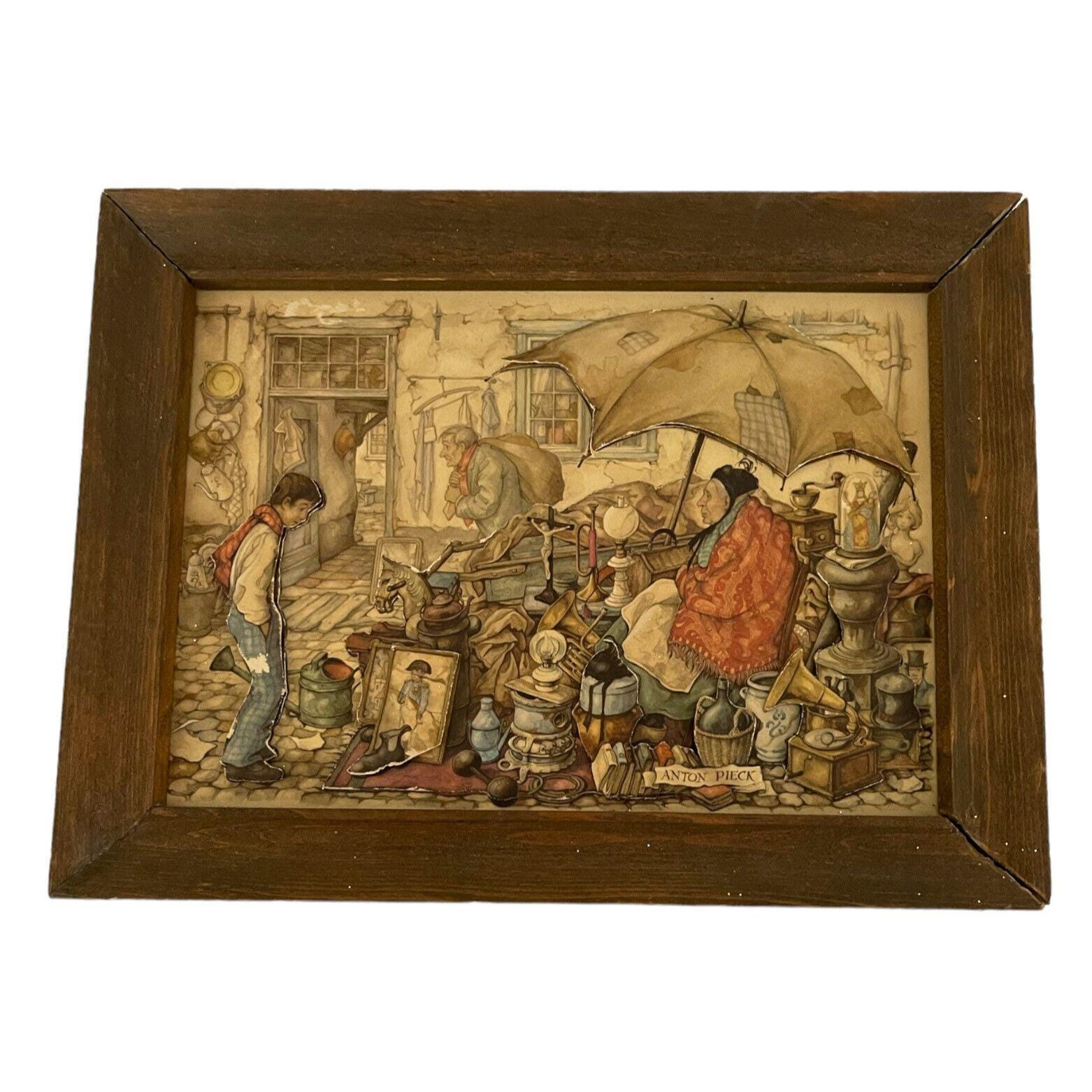 アントン・ペック『The Musical Evening』3Dアート Anton Pieck 3d Art - Etsy Canada