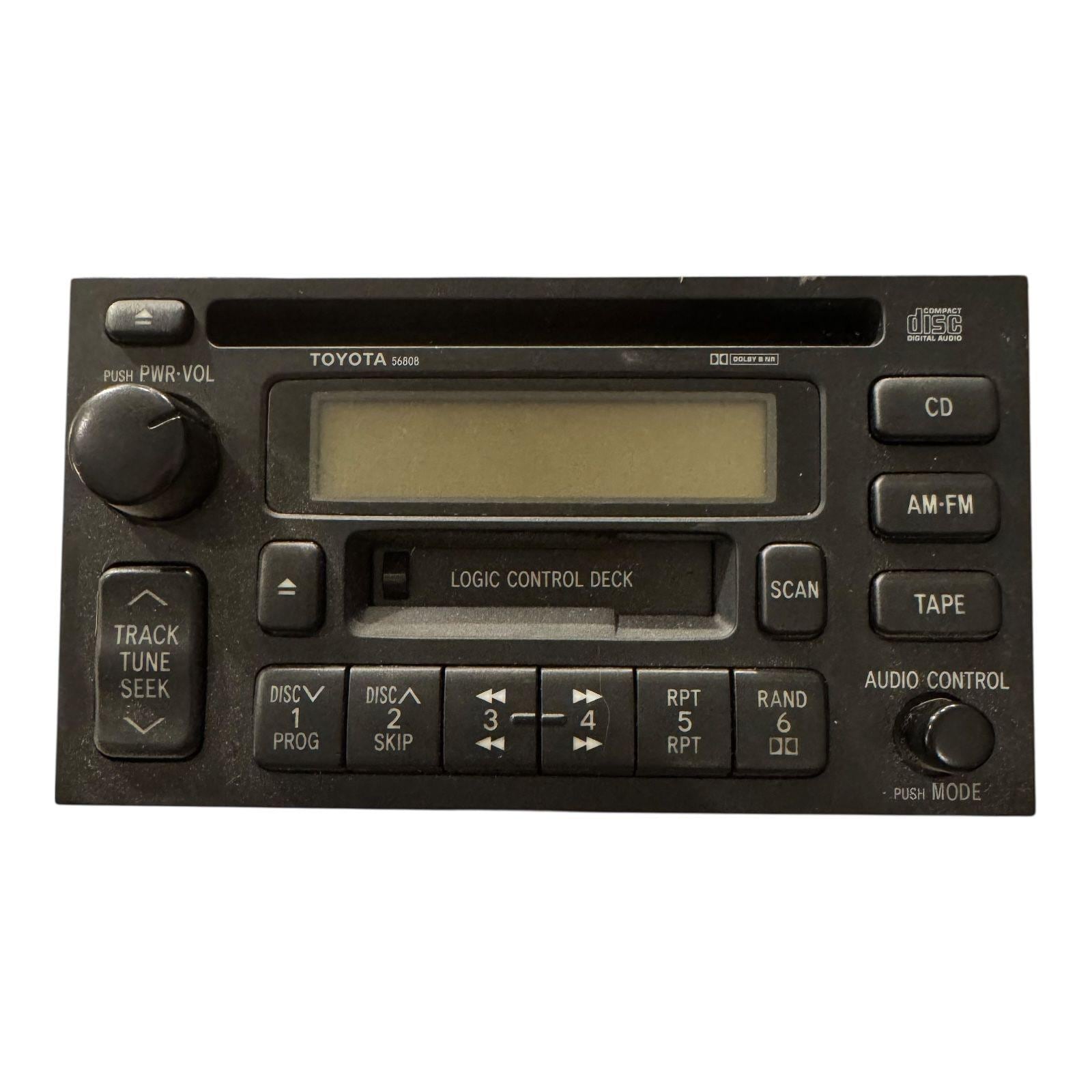 1998 Toyota 4runner Land Cruiser OEM Radio CD Cassette Player