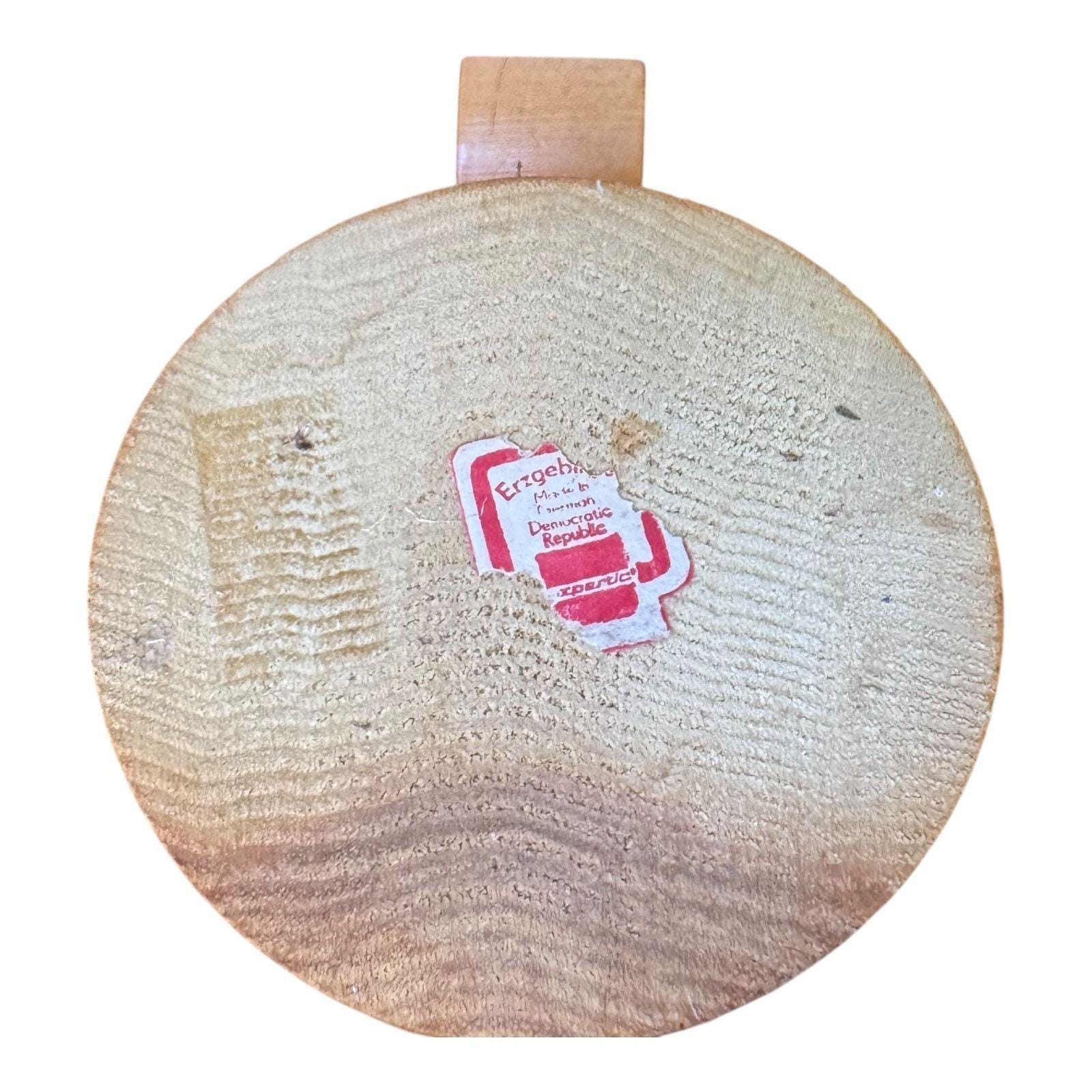 東ドイツ製 エルツ山地 アンティーク伝統的木製くるみ割り人形 28cm