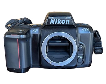 Nikon N6006 F601 AF SLR Film Camera Body Only Vintage Made In Japan