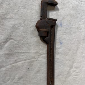 Monkey wrench, Pipe wrench, Vintage tool