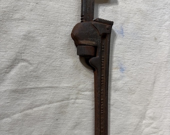 Monkey wrench, Pipe wrench, Vintage tool