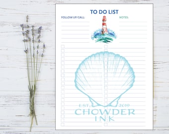 Lighthouse To Do List Descarga instantánea, To Do List Digital, To Do List imprimible