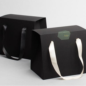 Gift Box,Shopping Bag,luxury Gift Bag,Gift Bag,Black Gift Box,Holiday Gift Bag,mother&#39;s day gift bag