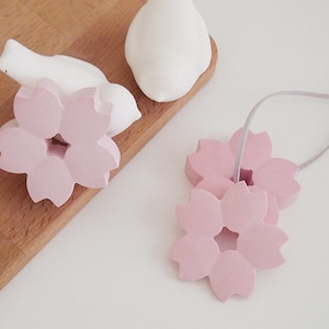 Pink Cherry Blossom Air Freshener with 5ml refill oil,car diffuser,Car ornament,accessories,Car Fragrance,For women gift,gift idea
