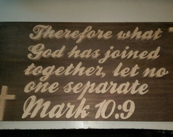 Mark 10:9 bible verse