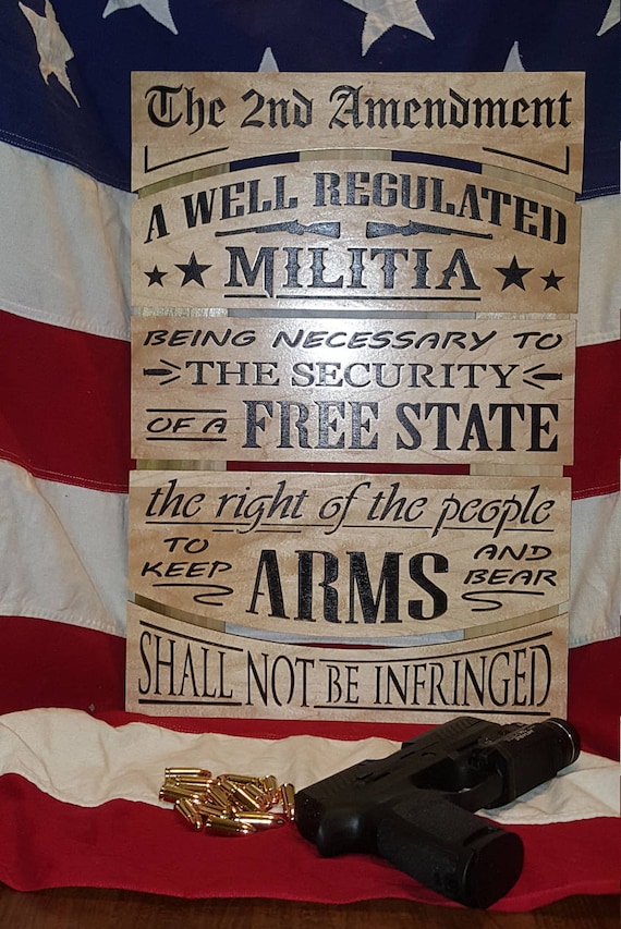 Pudsigt etik Rundt om 2nd Amendment Second Amendment Gun Rights Flag Pro Guns | Etsy