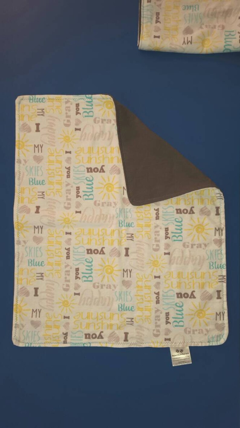 Custom Receiving Blanket Absorbent Double Lined Etsy
