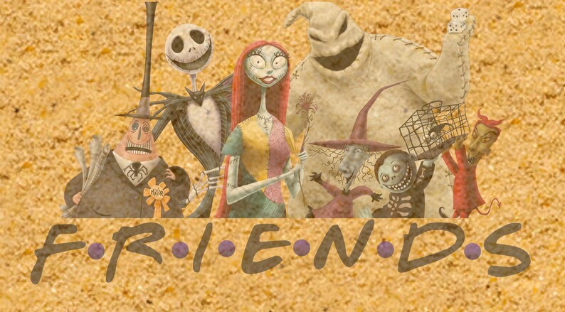 Free Free 109 Nightmare Before Christmas Friends Svg SVG PNG EPS DXF File
