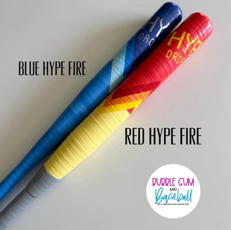 Taped Plastic Baseball Bat- multiple styles to choose from! image 14