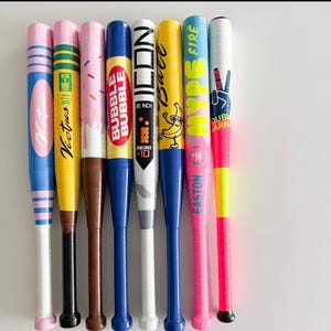 Plastic Taped bat, plastic baseball bat, FAST shipping! Popular taped bats image 3