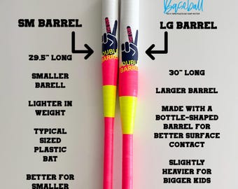 Getapete plastic honkbalknuppel - 30 inch - snelle verzending