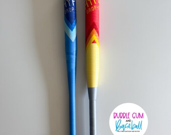 Batte Plastique Jaune 70B Lot De 3 Battes WIFFLE® Officielles
