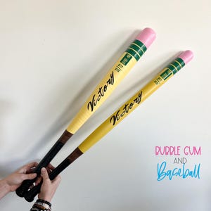 Pencil bat - taped plastic bat -  NEXT DAY SHIPPING
