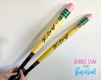 Pencil bat - taped plastic bat -  NEXT DAY SHIPPING