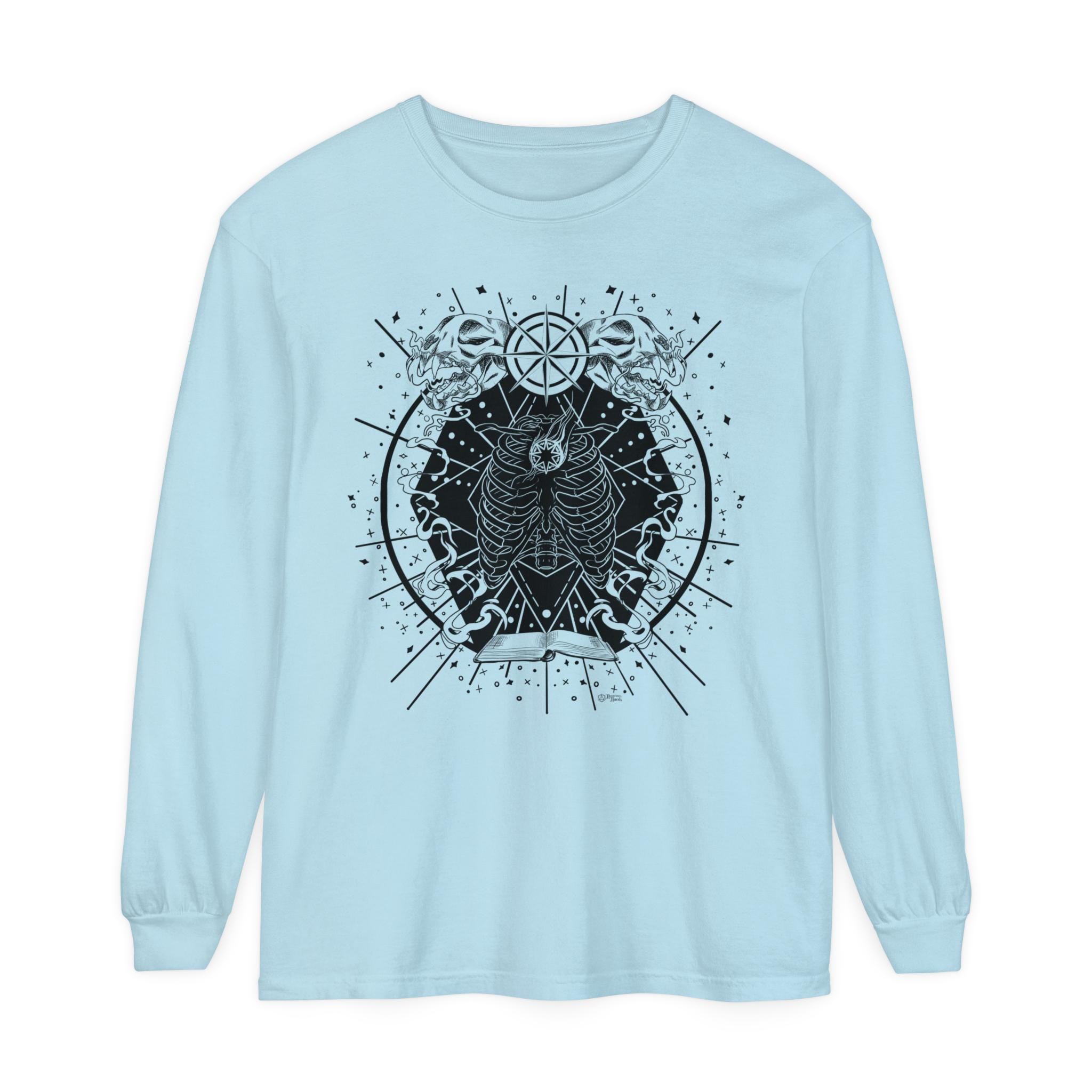Gale Dekarios Enchanted Curse Long-sleeve Tee DND Inspired Shirt Cats ...